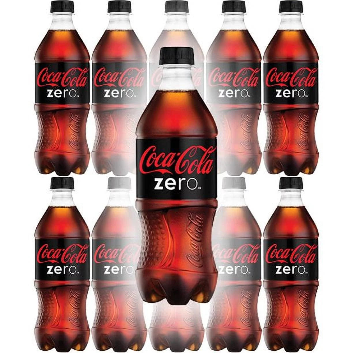 20 Fl Oz Bottle Pack of 10 Zero Sugar Soda A2069