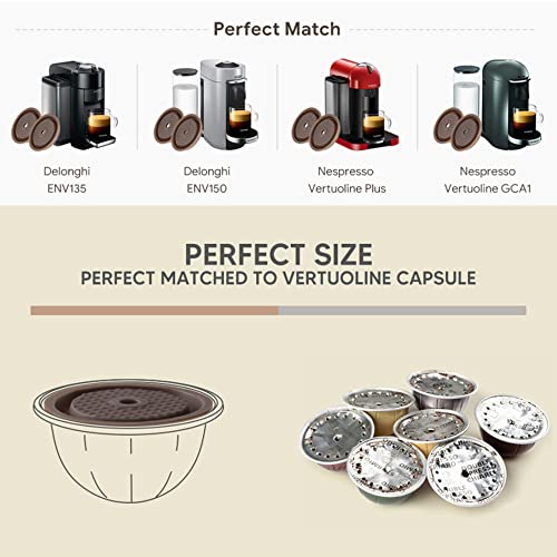 Reusable Silicone Capsule Caps 2 Pcs + Empty Refillable Pods 3 Pcs Z7456
