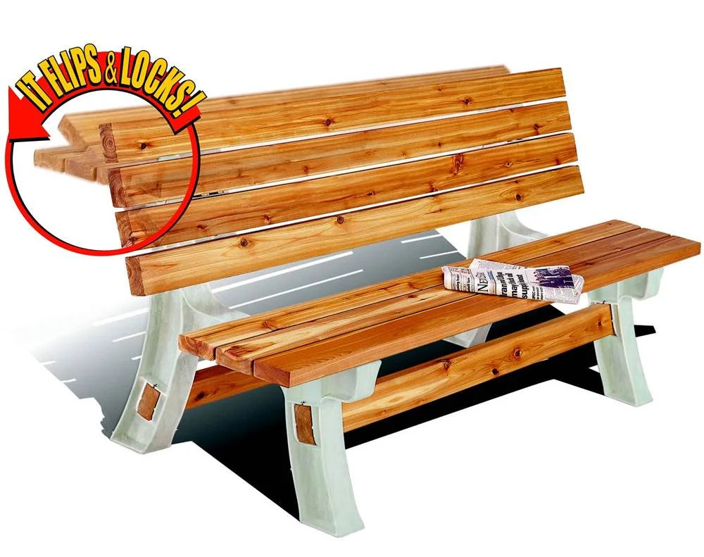 Locking Flip Top Bench Picnic Table Kit J798