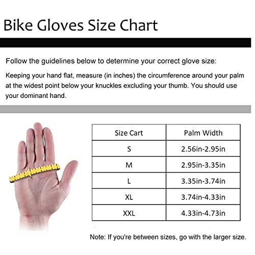 Cycling Gloves Anti Slip Padded W386724