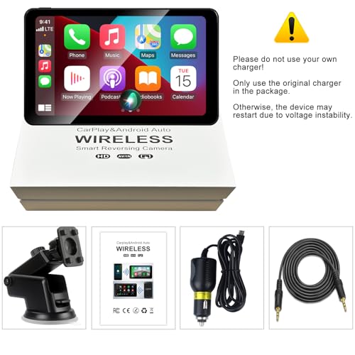 7" HD Portable Touch Screen Car Stereo with Bluetooth M641