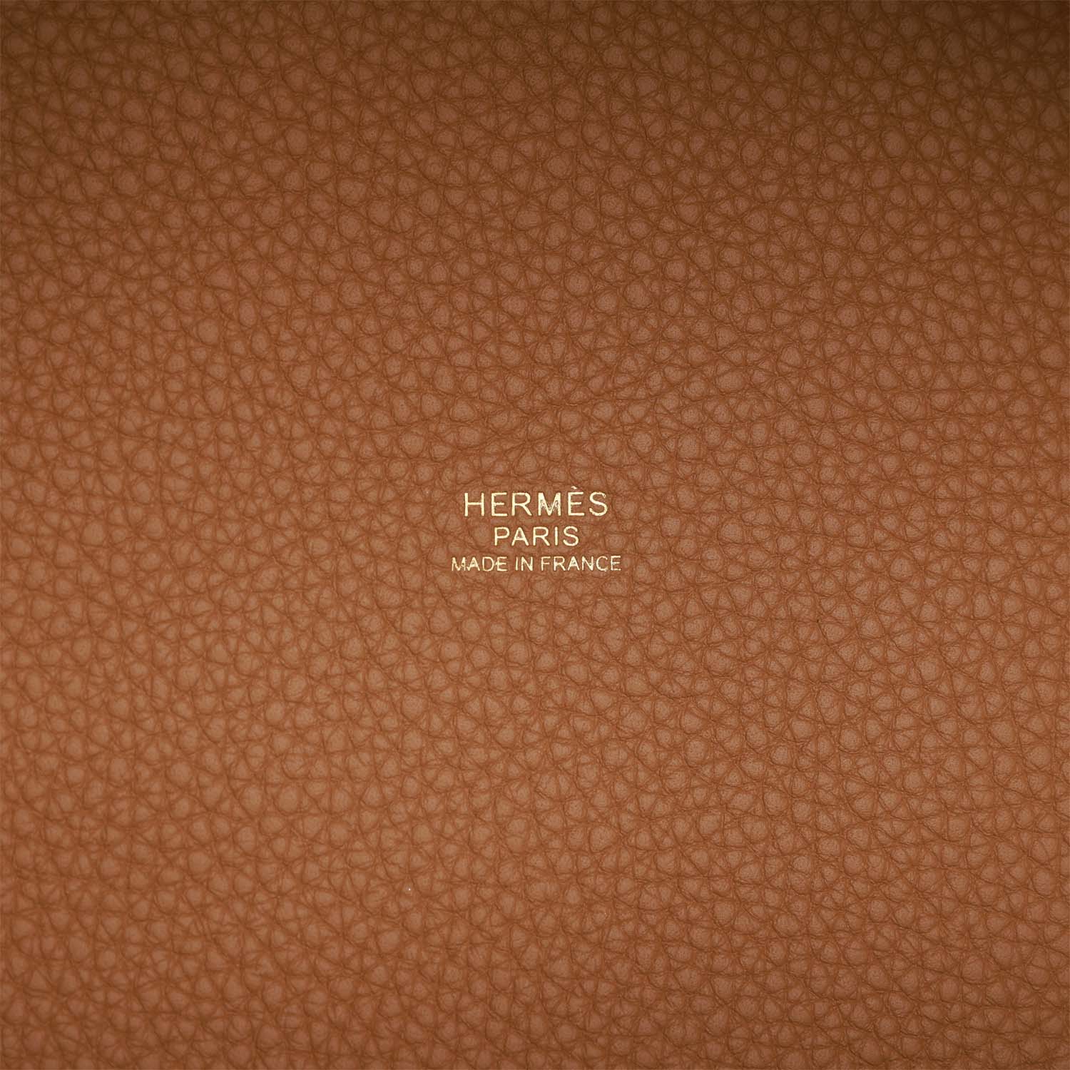 Biscuit Clemence Gold Hardware Bag B127688