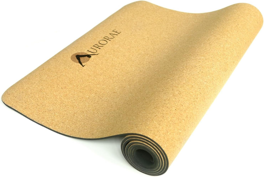 Natural Cork/Rubber Yoga Mat 73" x 24 1/2" x 5mm B36263
