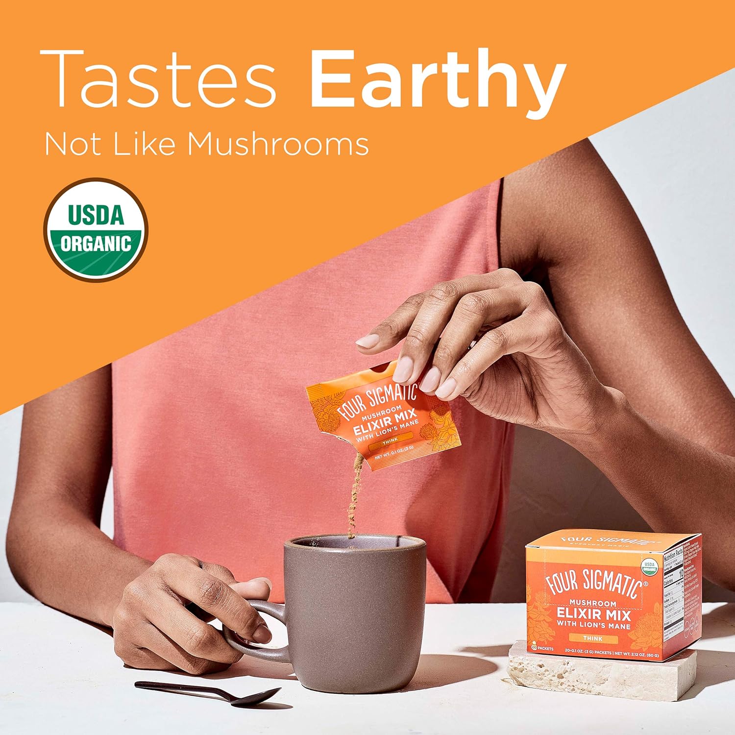 Organic Mushroom Ground Coffee W346567
