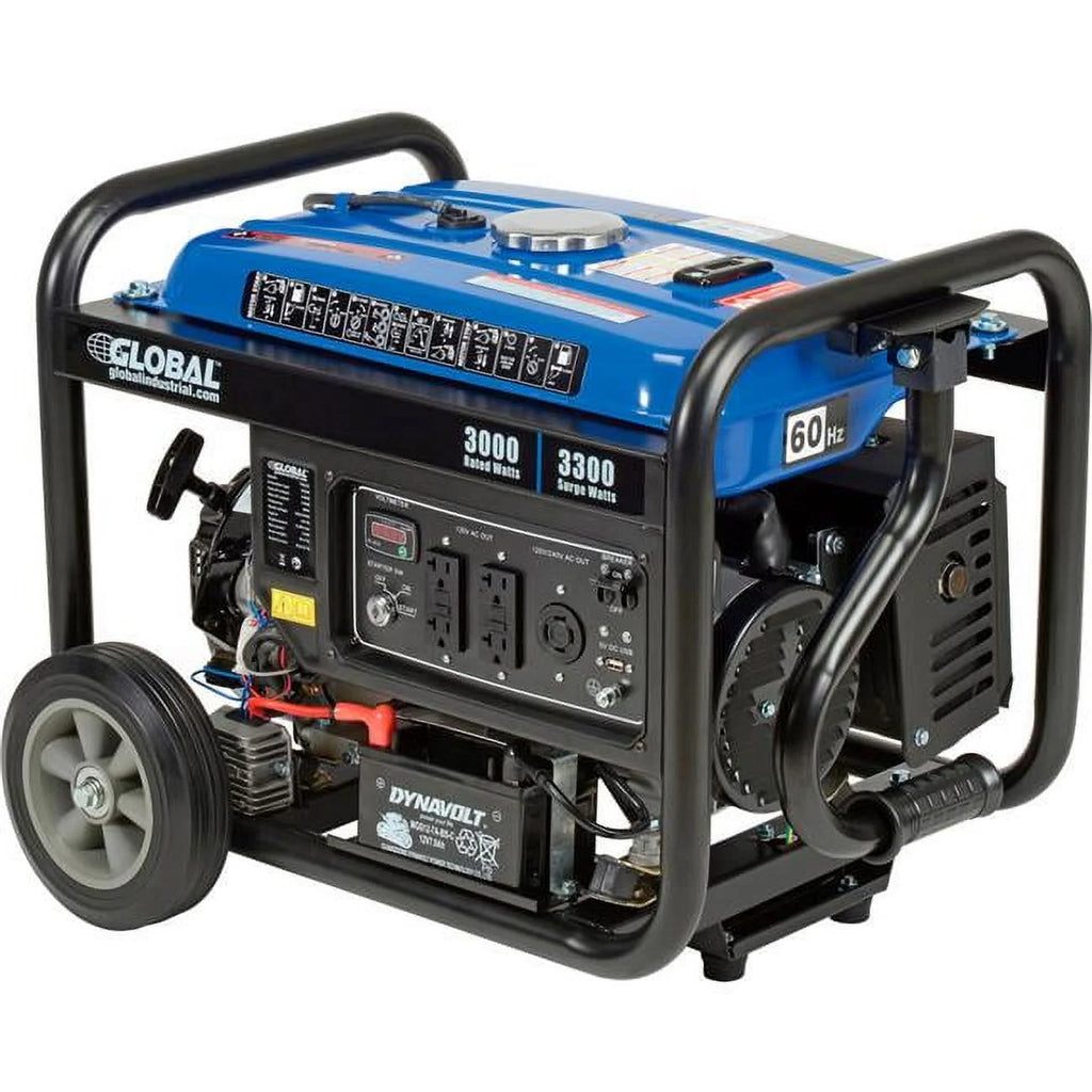 3000 Rated watts Portable Generator with Electric & Recoil Start M626