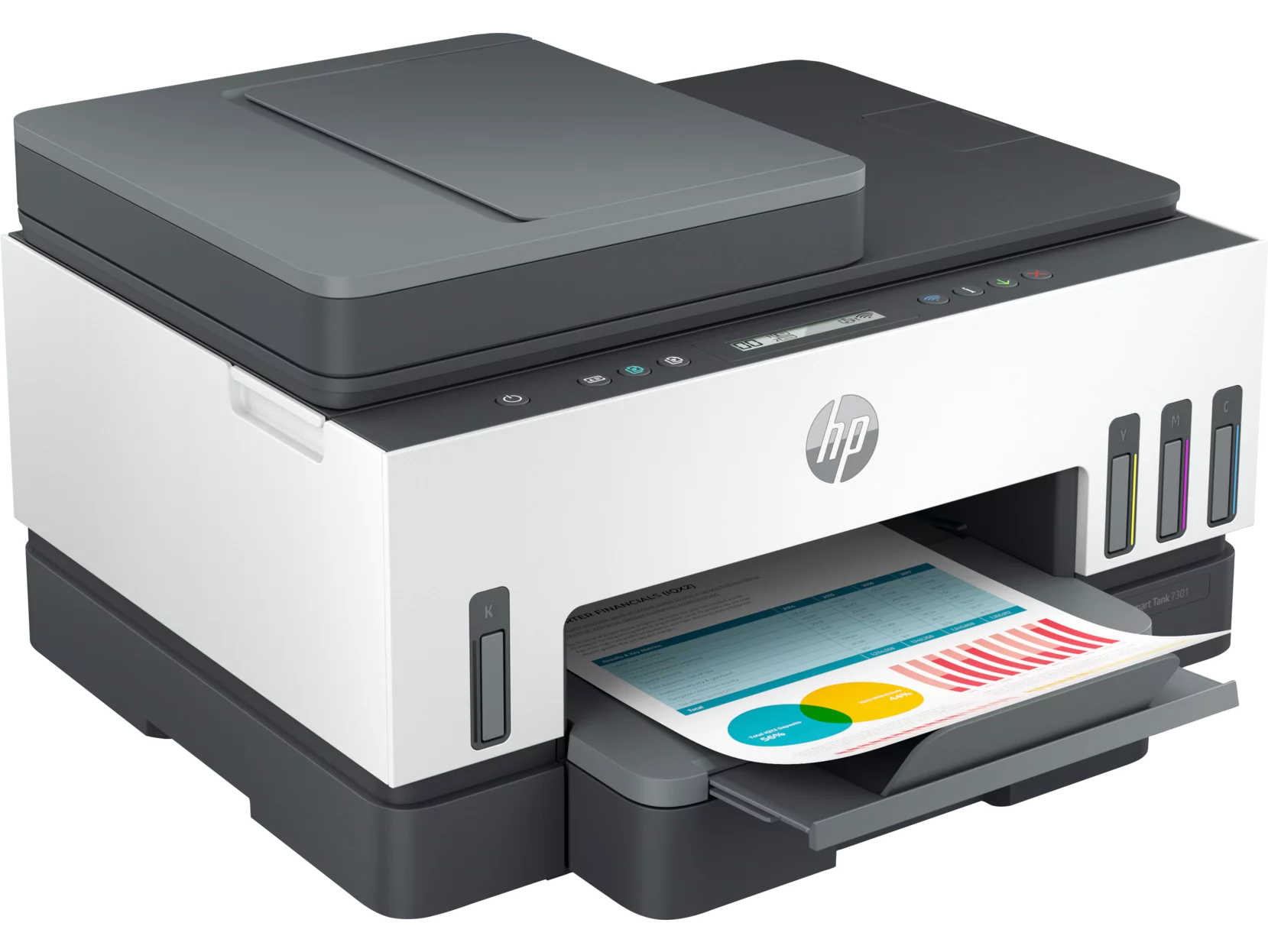 Smart Tank All-in-One InkJet Printer, Color, Print, Scan, Copy Z10446