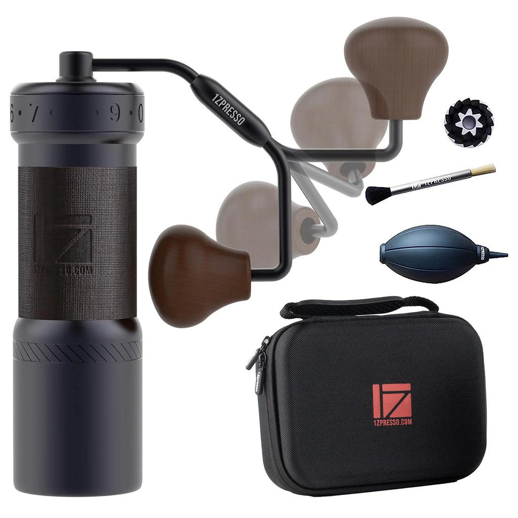 Manual Coffee Grinder Iron Gray Conical Burr Y751