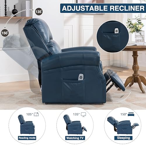 Red Brown Upholstered Swivel Glider Reclining Sofa Chair F9306