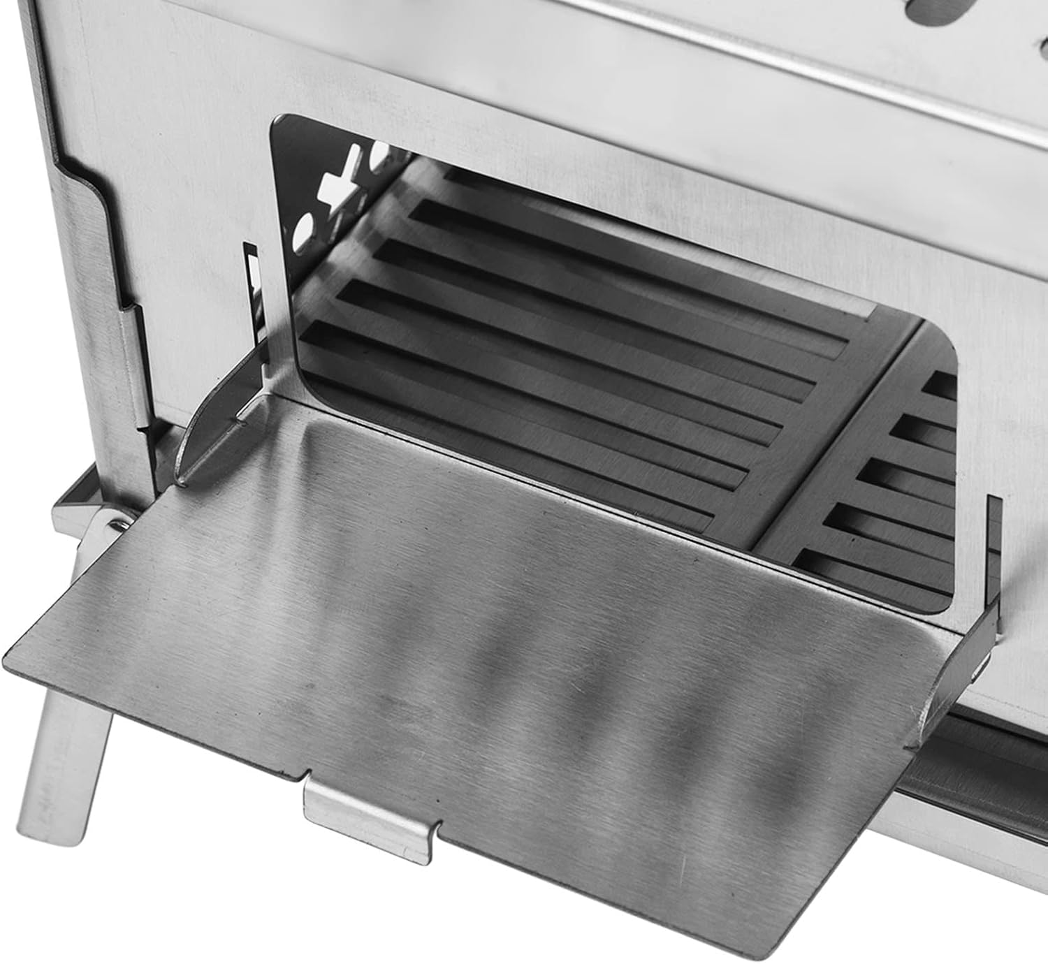 Folding Stainless Steel Wood Burning Stove G14737