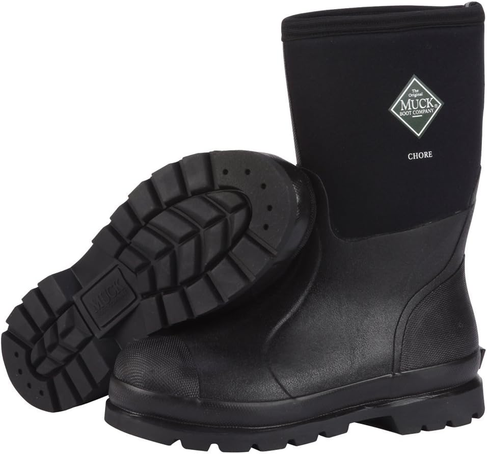 Black Rubber Work Boot L720