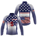 Customized Mens Cycling Jersey with 3 Pockets Full Zip W5391