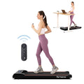 Under Desk Treadmill, 2.5HP Quiet Brushless Walking Jogging Machine with 265 lbs Weight Capacity Y609