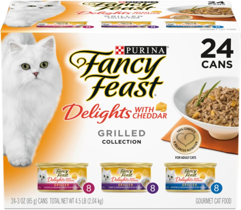 3 OZ Wet Cat Food Variety Pack, 24 CT I3024