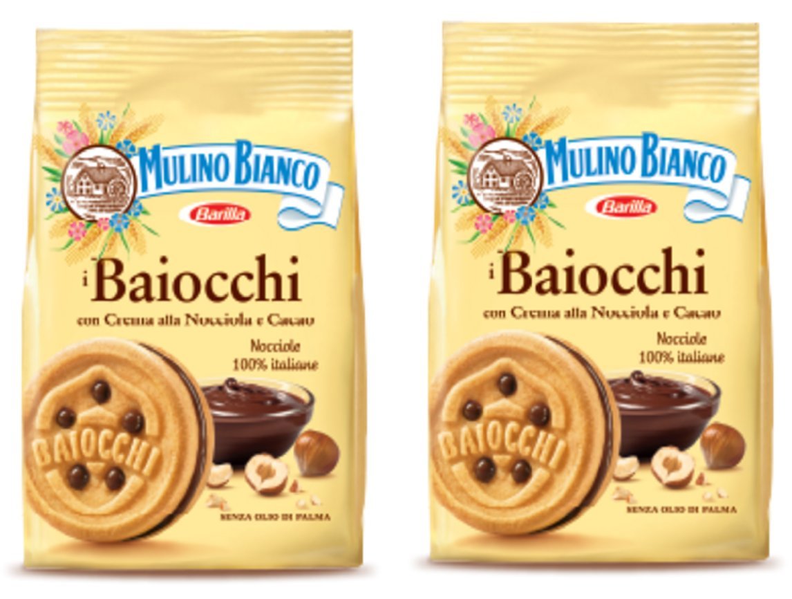 Cookies with cream hazelnut and cocoa - 9.17 Oz (260g) - Pack of 2 T626