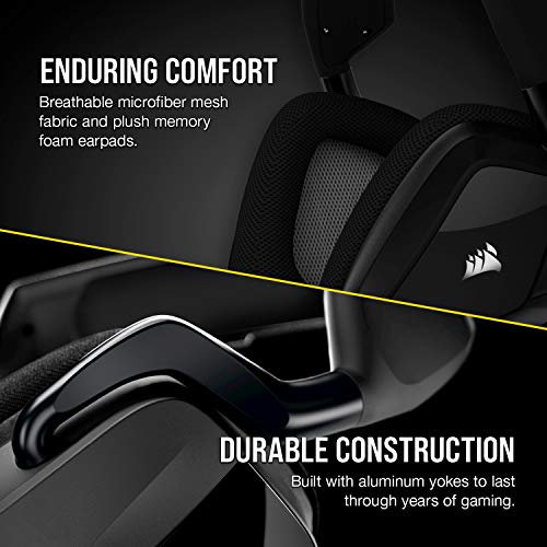 White Wireless Gaming Headset with Microfiber Mesh Earpads N59594