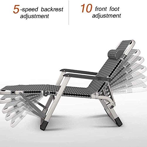 Adjustable Folding Zero Gravity Patio Lounge Chair F715
