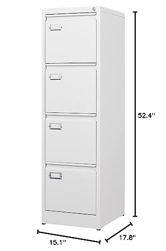 2 Drawer Steel Vertical File Cabinet with Lock F259