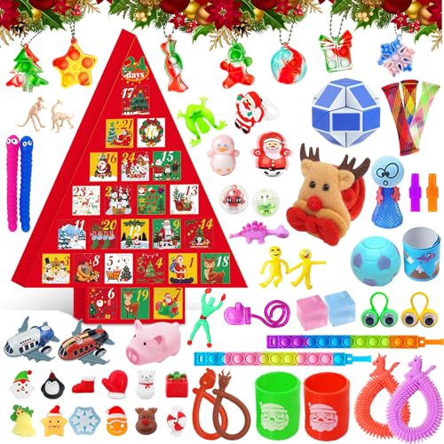 Fidget Advent Calendars 24 Days of Surprises Fidget Toys R5794