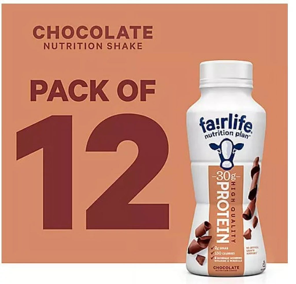 Chocolate 30 g Protein Shake (11.5 fl. oz., 12 pk.) B6079