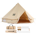 Canvas Bell Tent 6 m Yurt with Stove Jack R36690