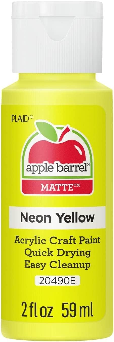 Neon Yellow Acrylic Paint 2 oz O9756