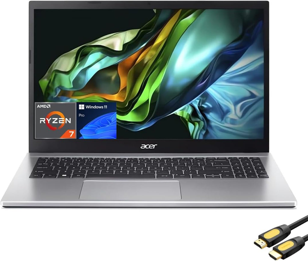 15.6" FHD Display AMD Ryzen 7 5700U 32GB RAM 1TB NVMe SSD Laptop P165923