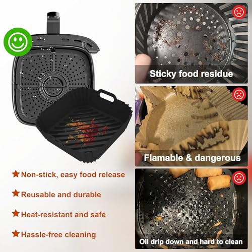 Silicone Reusable Air Fryer Liners J79299