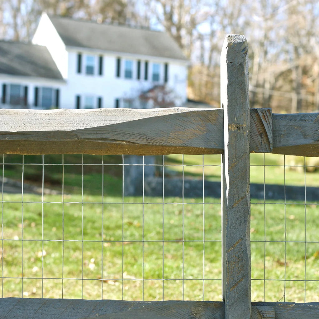 36in H x 50ft L Galvanized Steel Gray Welded Wire Fence P883474