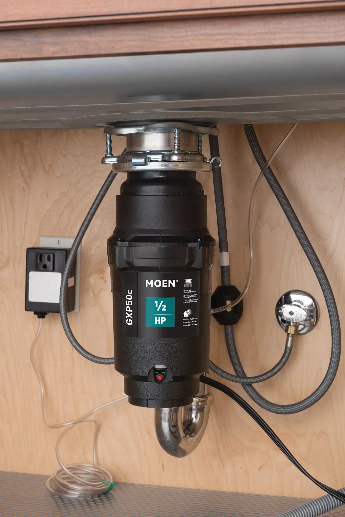 1/2 HP Continuous Feed Garbage Disposal F36746