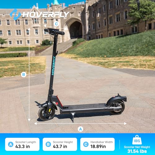 Electric Scooter with 8.5" Solid Tire, 250W Motor, Foldable H696896