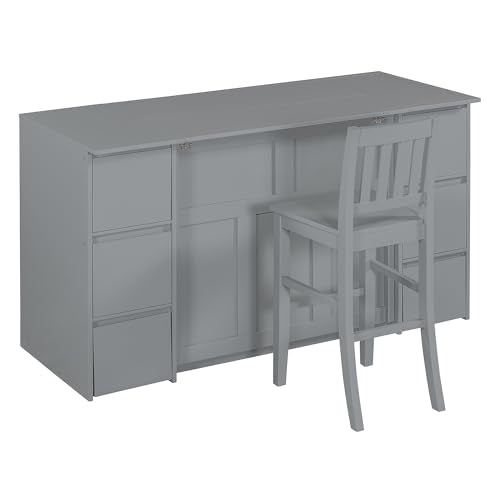 Full Size Murphy Bed with Storage and Drawers Z5361