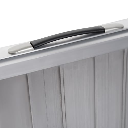 Foldable Aluminum Wheelchair Ramp 6FT with Non-Slip Surface C1657