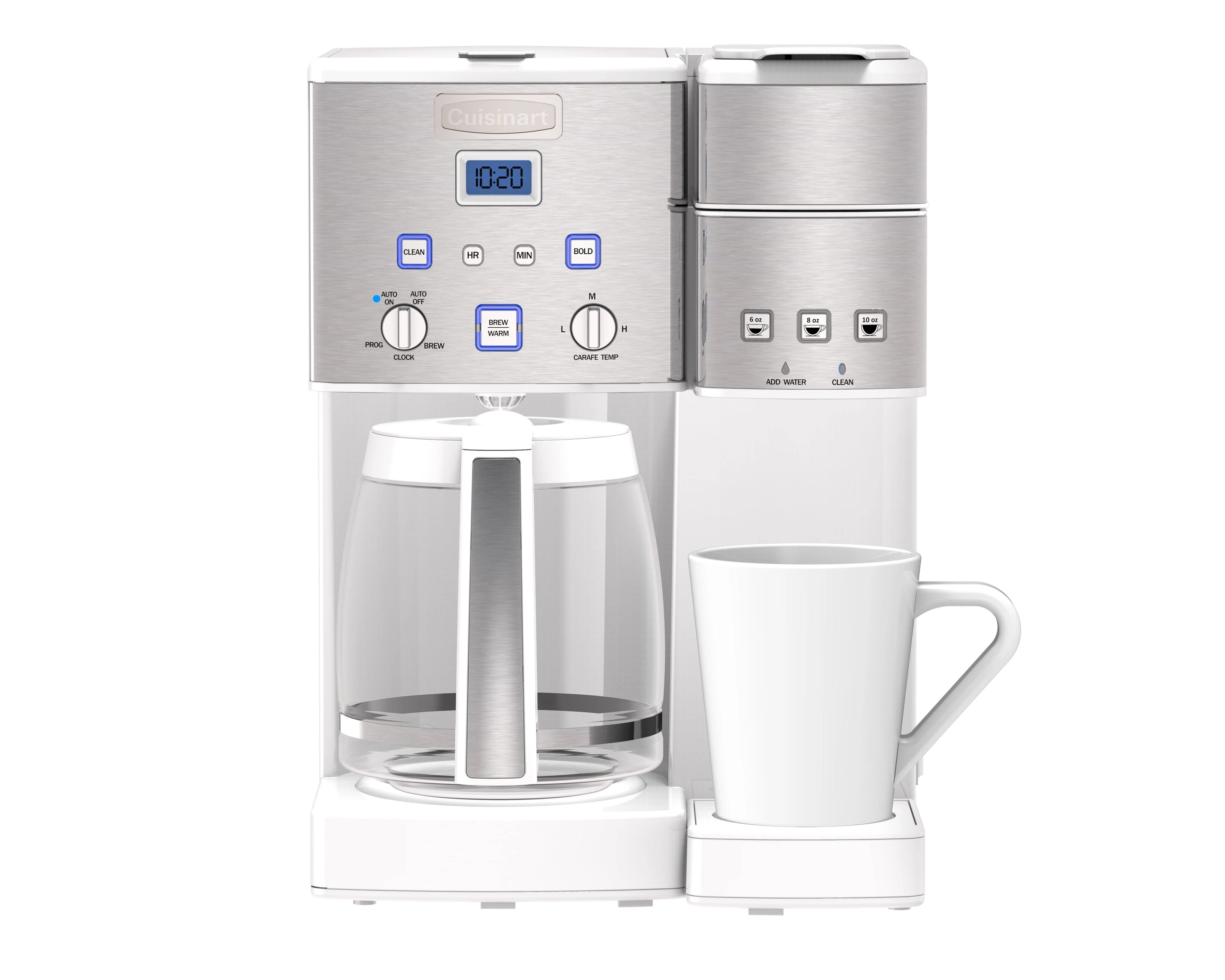 12 Cup Coffeemaker and Single-Serve Brewer E651