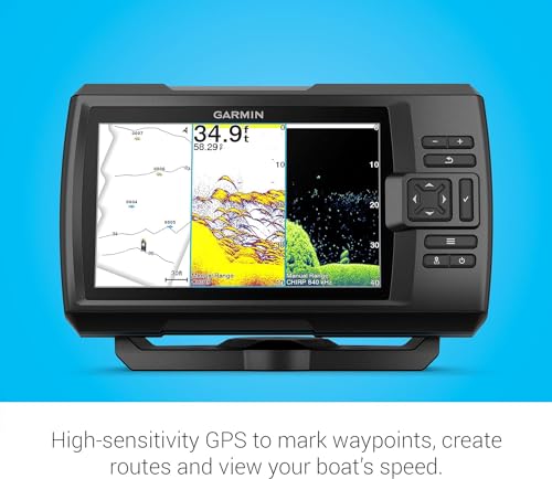 7-inch Color Fishfinder and Sonar Transducer F195