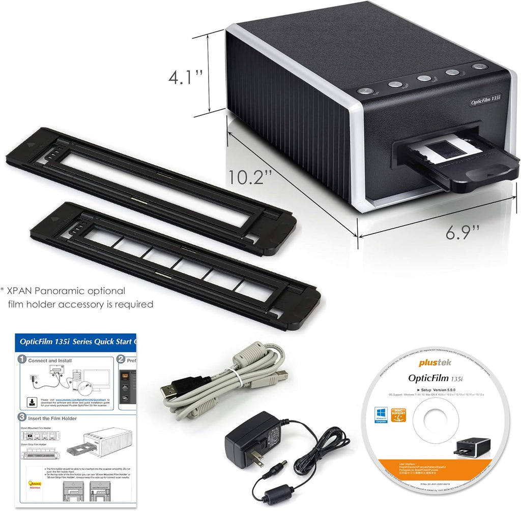 Automatic 35mm Film & Slide Scanner, 7200 dpi N97132