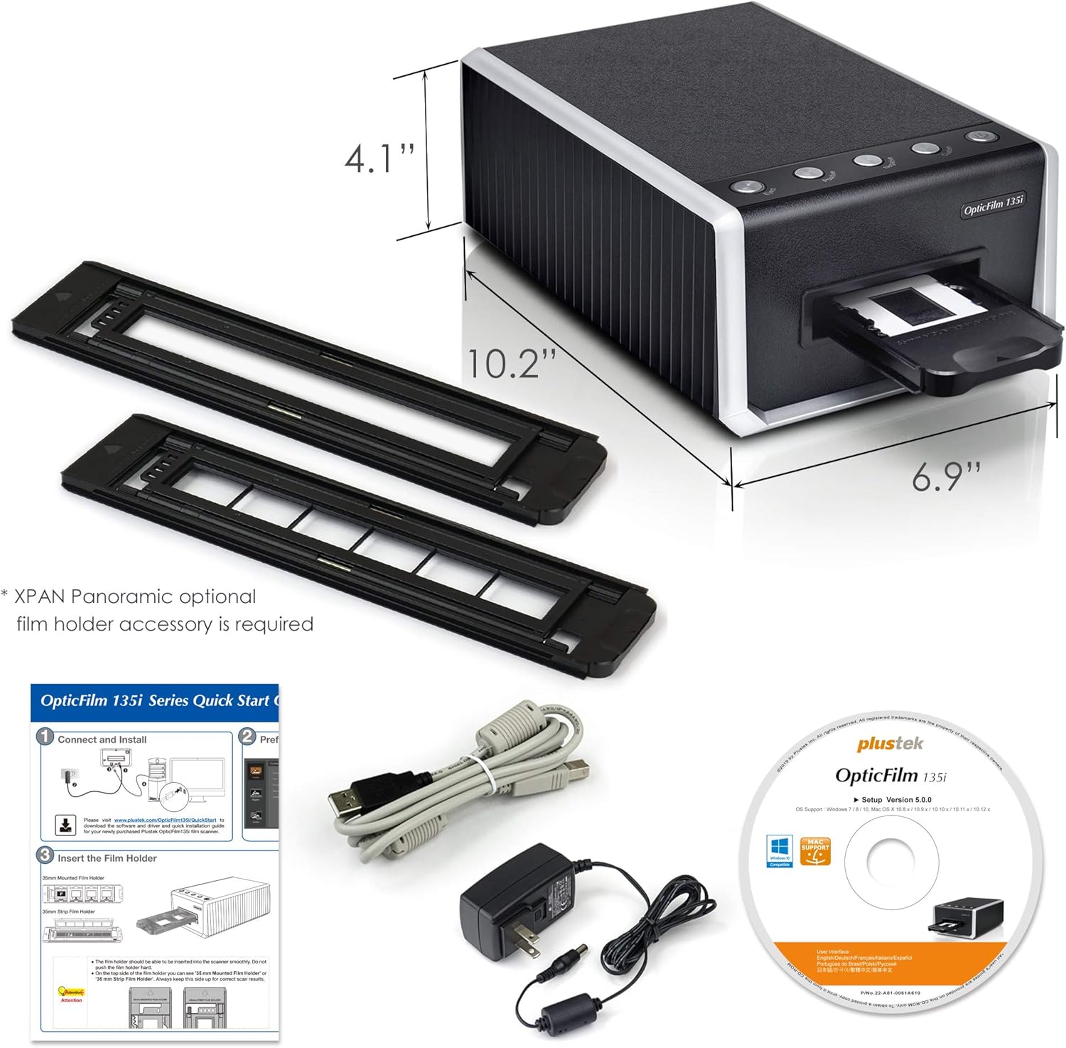 Automatic 35mm Film & Slide Scanner, 7200 dpi N97132