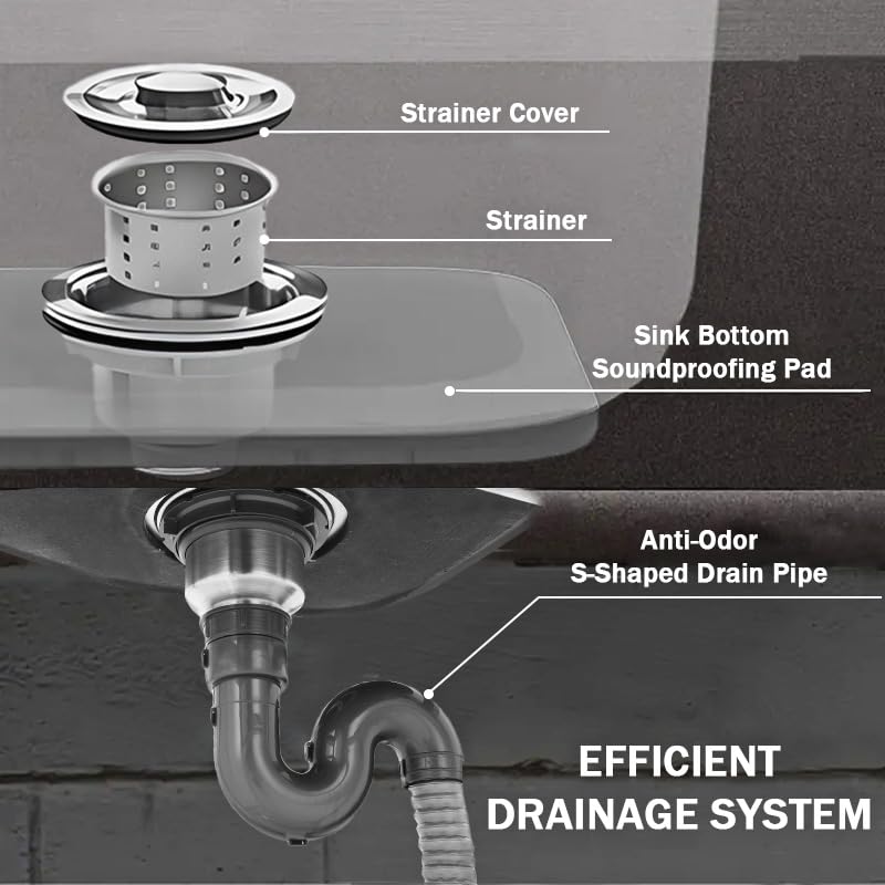 Stainless Steel Single Bowl Free Standing Utility Sink P526