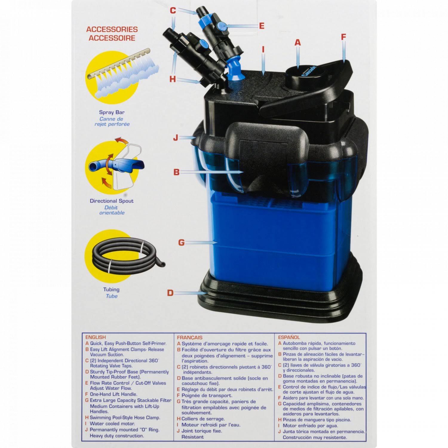 Canister Aquarium Filter K81665