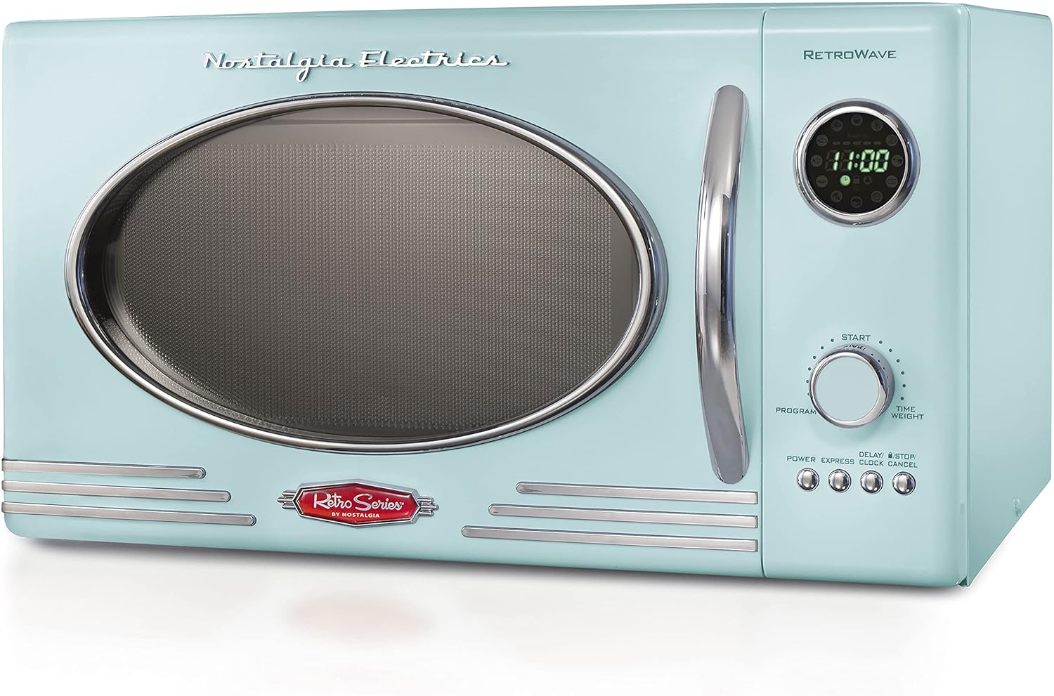 0.9 Cu. Ft. 800-Watts Retro Microwave Oven & Single Serve K-Cup Coffee Brewer N81308