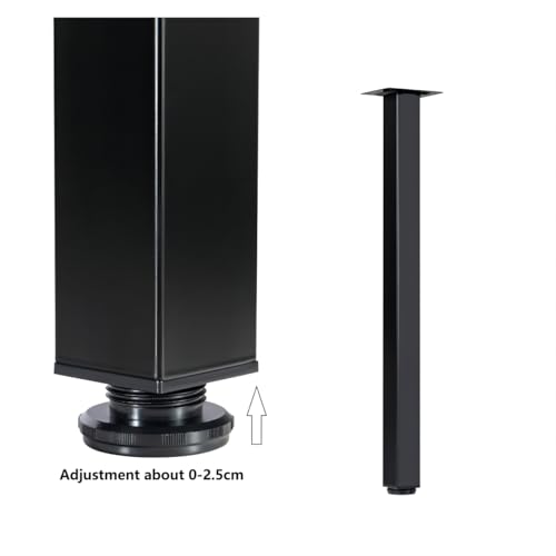 Set of 4 Adjustable Metal Table Legs Z74981