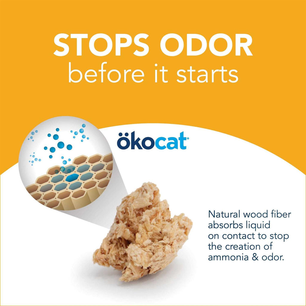 Unscented Clumping Wood Cat Litter L36110