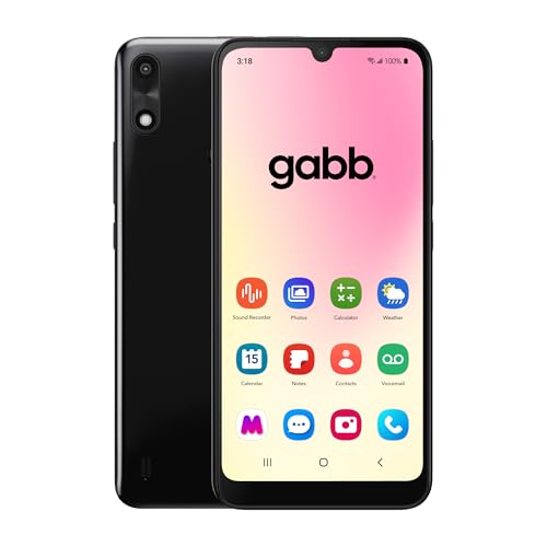 Gabb Phone 4 with GPS Tracking, Parental Controls, Talk & Text N30132