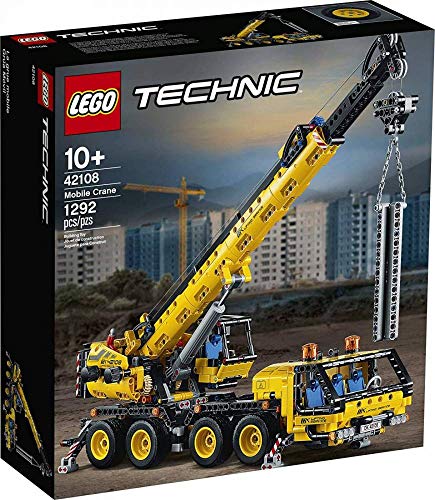 LEGO Technic Mobile Crane Building Kit (1,292 Pieces) C5010