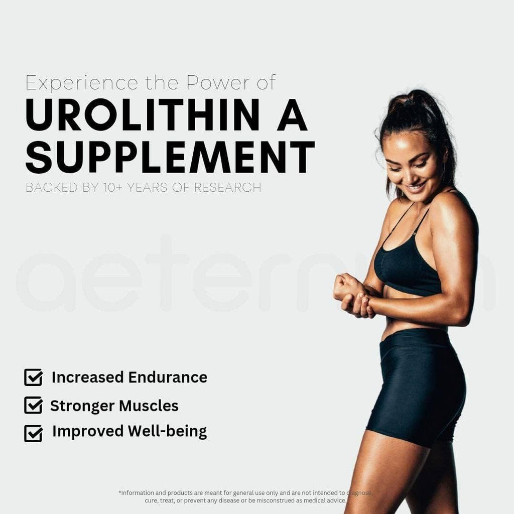 Urolithin A 500mg 60 Capsules W112081