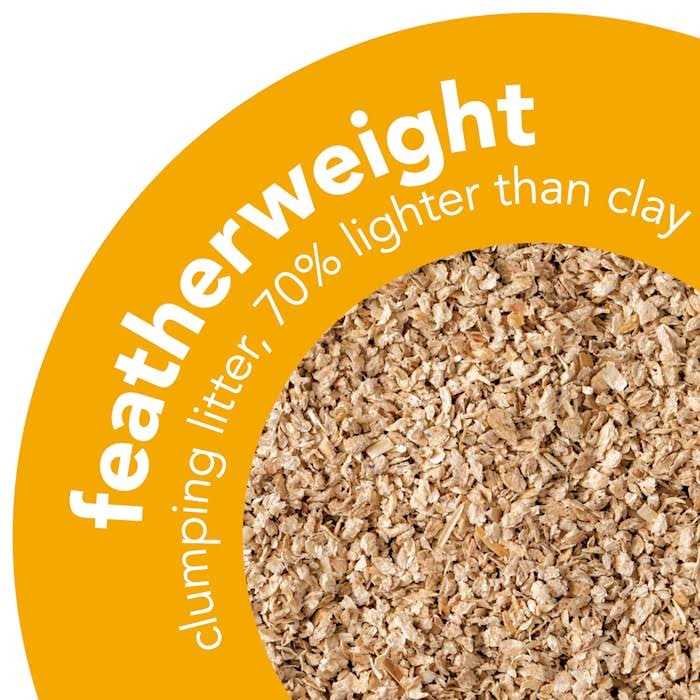 Unscented Clumping Wood Cat Litter L36110