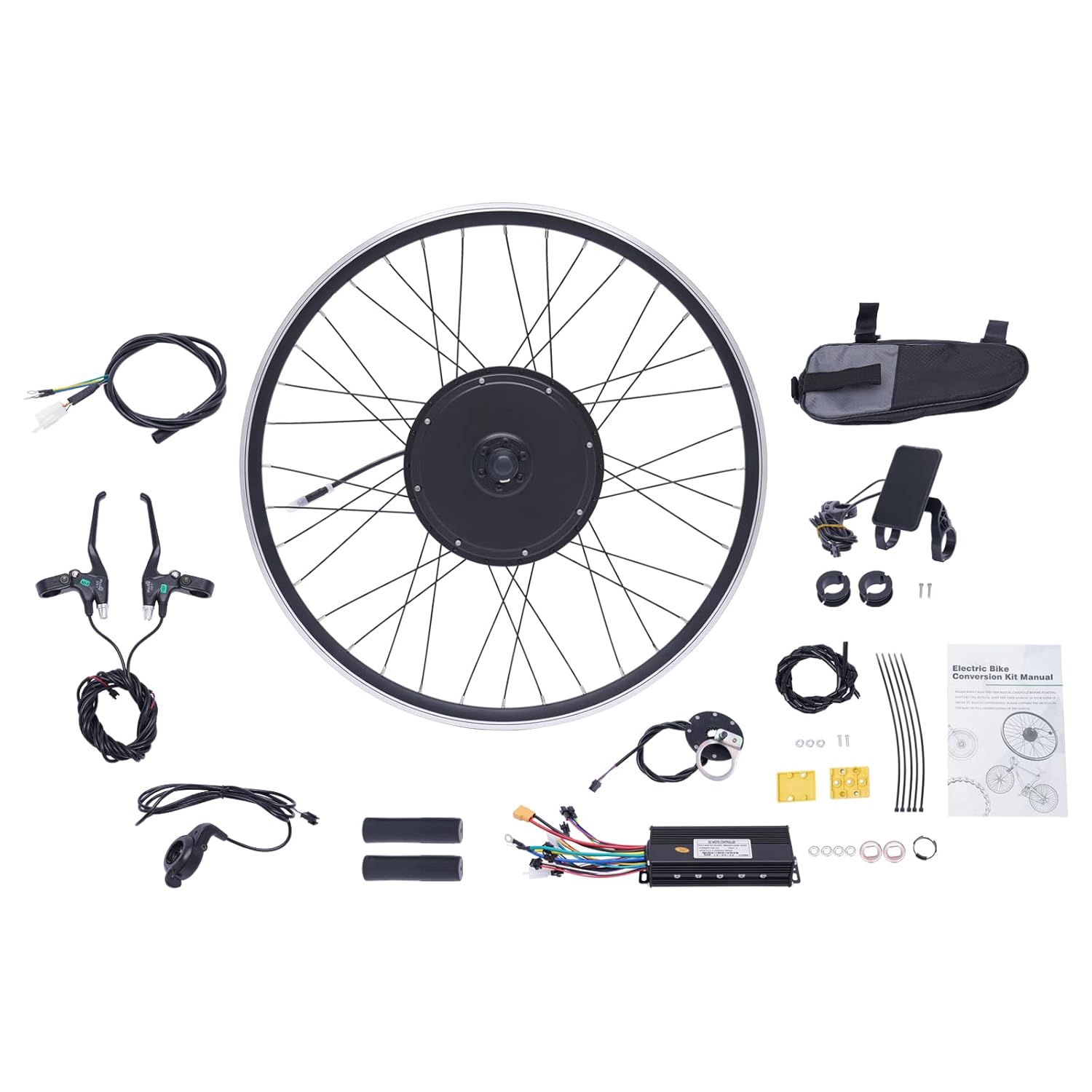 48V 1000W Electric Bicycle Front Hub Motor Conversion Kit K476511