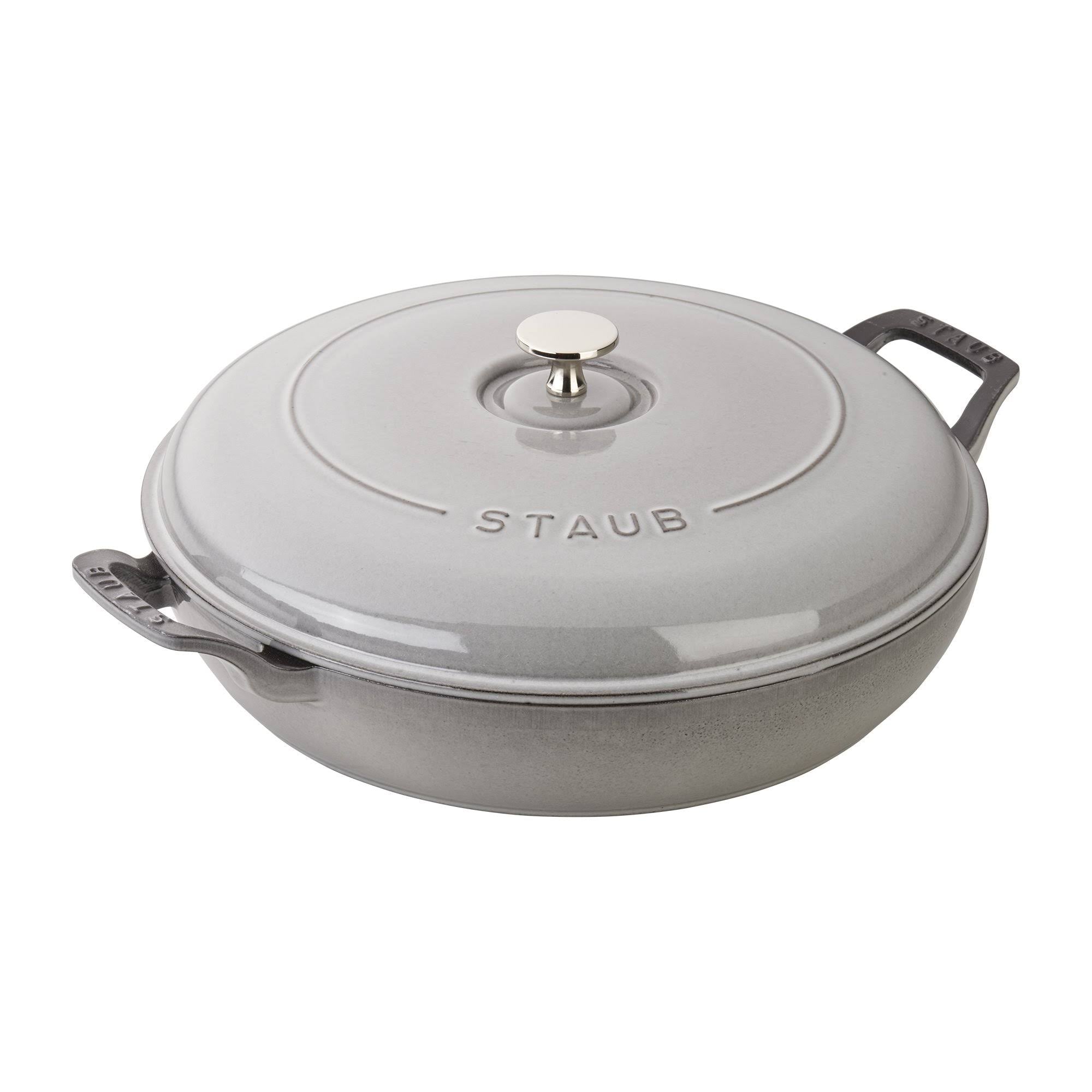 Cast Iron 3.5-qt Braiser Dark Blue B41252
