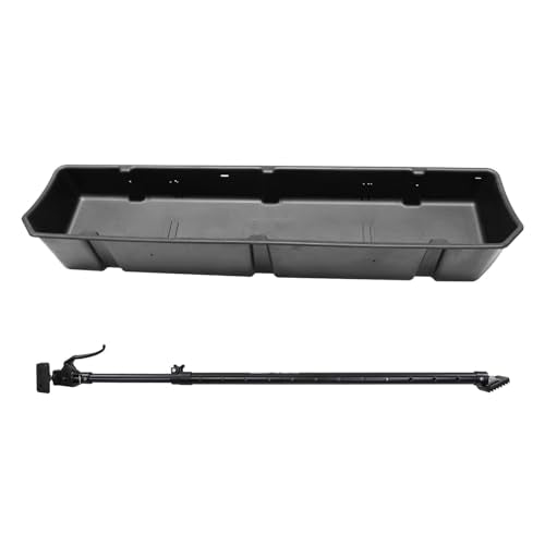 Full Size Truck Bed Storage Cargo Organizer with Adjustable Bar D364685