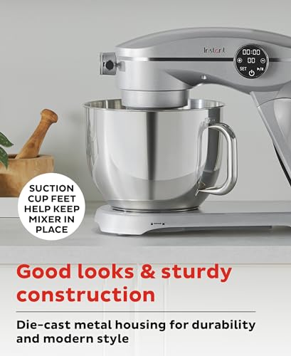 7.4-Qt 10-Speed Stainless Steel Electric Mixer F71583