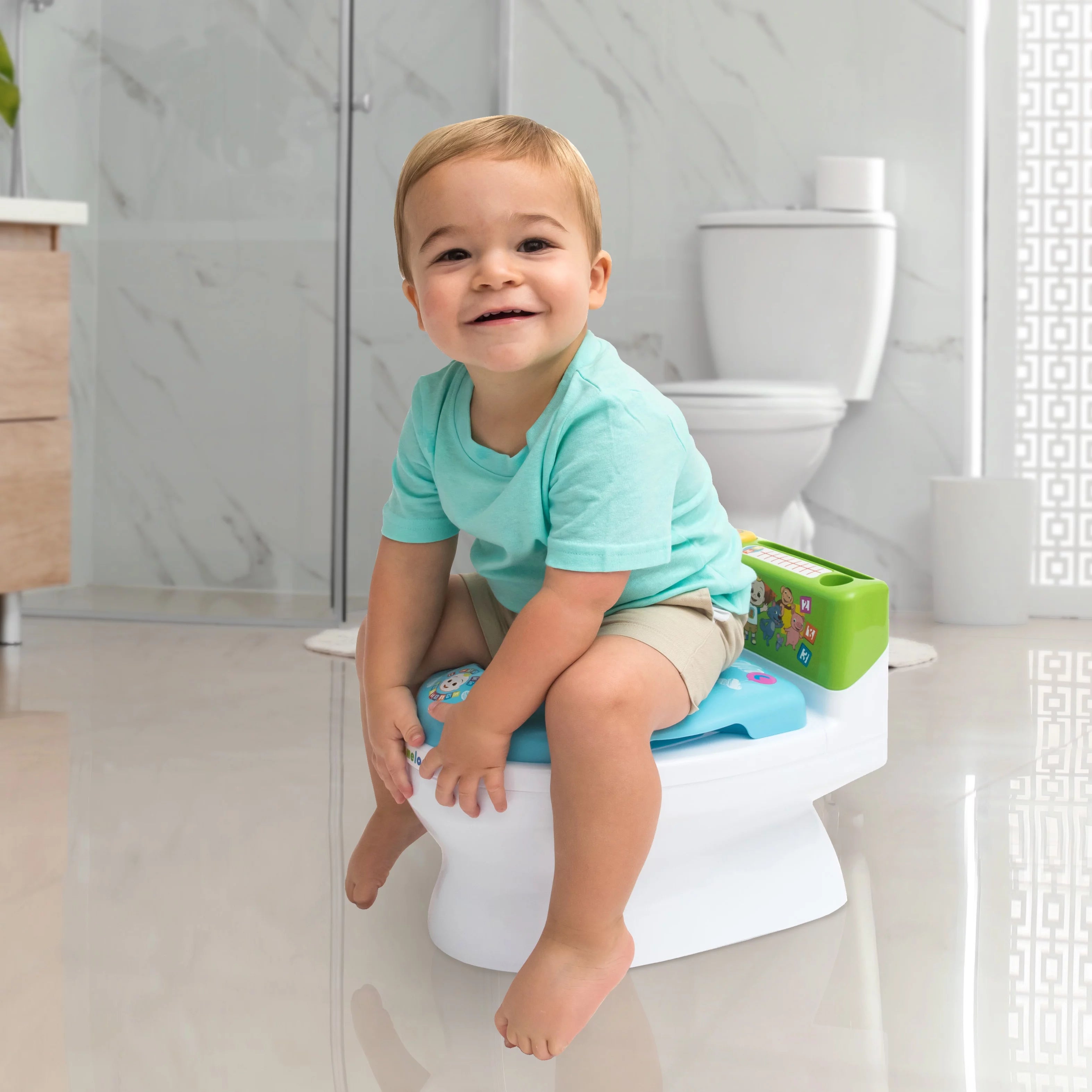 Musical Potty Trainer with Splash Guard K782